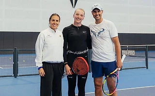 Алина Корнеева: юная россиянка тренируется у самого Надаля