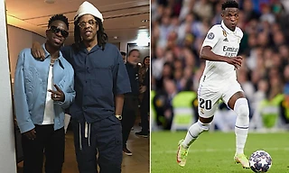 🤩 «Реал» уже в Лондоне, а Винисиус уже с Jay-Z. Вингера «Мадрида» продолжают продвигать на «Золотой мяч»?