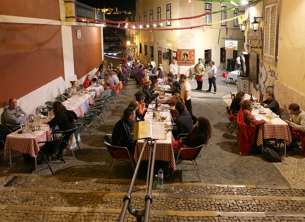 Ночной Лиссабон. 