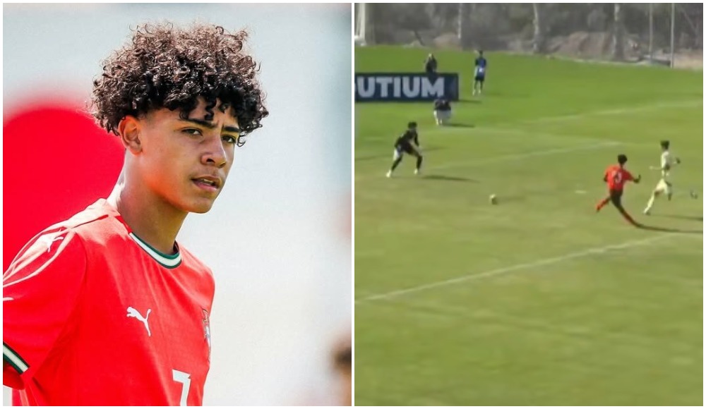 📹 Вот это да! Младший Роналду недавно дебютировал за сборную и уже забил первый гол 🥳