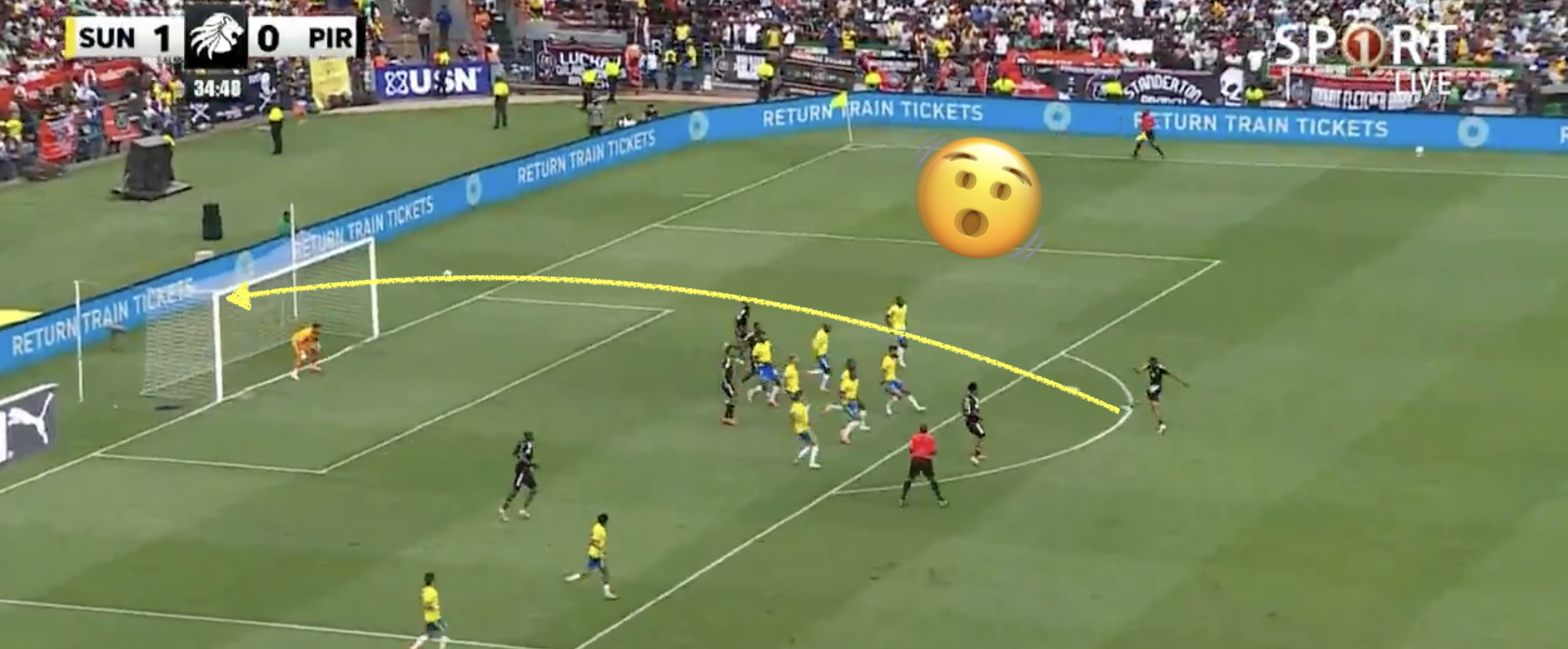 🔥 Премия Пушкаша отправится в ЮАР? Посмотрите, какой шедевральный удар нанес 20-летний южноафриканец 🤯