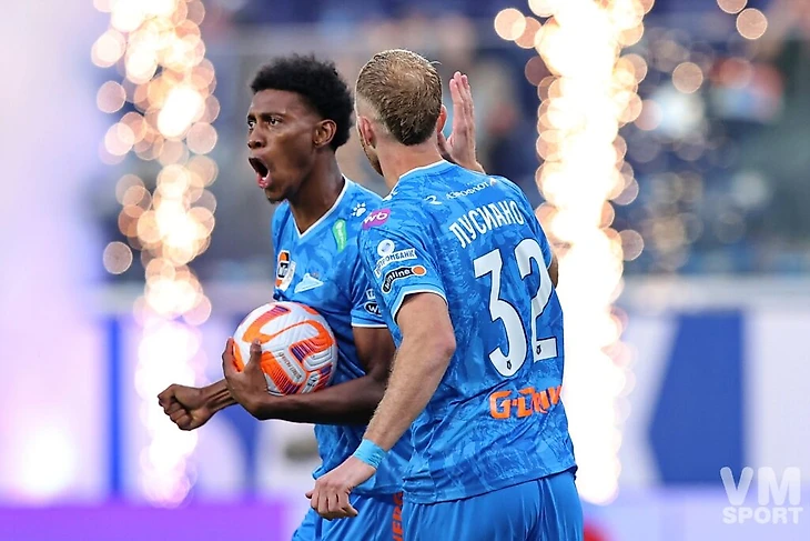 Матео Кассьерра и Лусиано Гонду. ФК Зенит