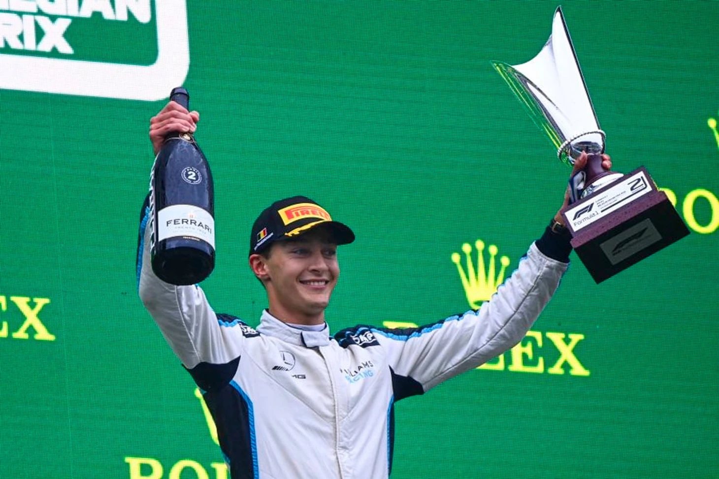 Williams celebrates