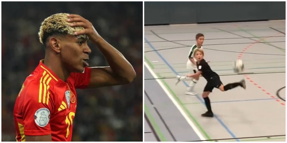 🎥 В сети вирусится мега-гол Карла из «Баварии» – ему было всего 11! Тот ролик лайкал еще Ямаль