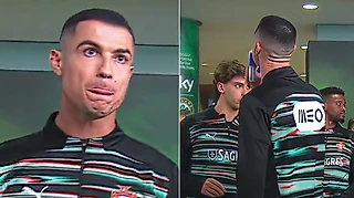 ⚡ Роналду нарушил принципы? Раньше двигал колу ради воды, а тут перед матчем пил энергетик