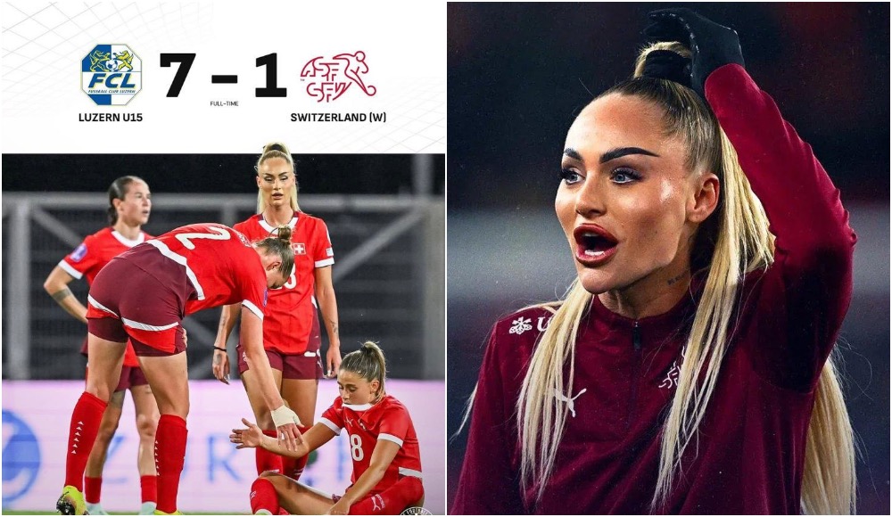 👩 🤣 Женский футбол снова опростофилился. Сборная Швейцарии крупно влетела 15-летним юниорам «Люцерна»
