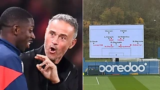 Внезапно: «ПСЖ» раскрыл тактику на гигантском экране (с опорником Дембеле) — гениальный ход или хитрая ловушка?