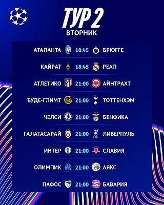 Лучшие матчи вторника и среды?