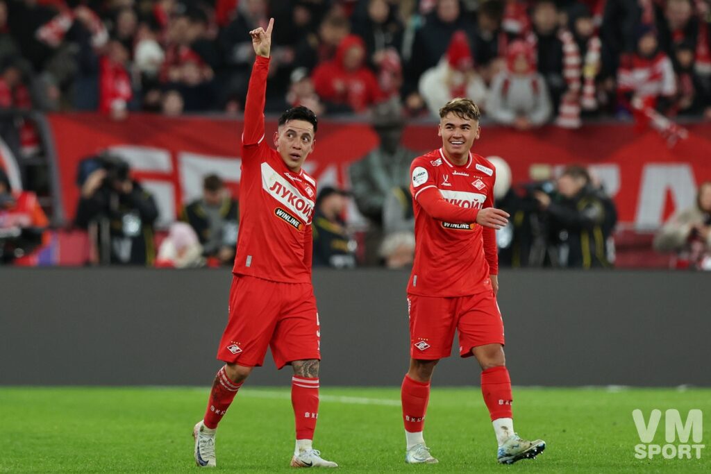 Эсекьель Барко и Манфред Угальде. ФК Спартак