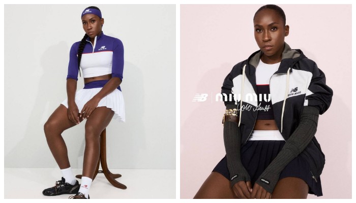 Самая модная на корте? New Balance и  Miu Miu объединились специально для Коко Гауфф