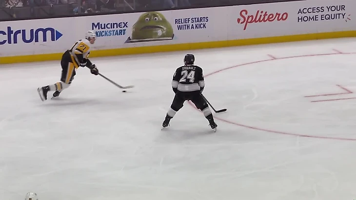 PIT@LAK: Malkin scores PPG against Anton Forsberg