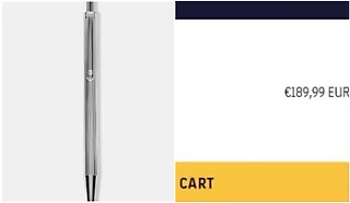 🤨 На сайте «Барселоны» можно купить клубную ручку за 17 тысяч рублей. Это не опечатка 🫣