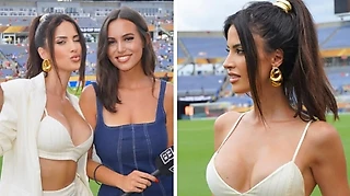 Звездная ведущая DAZN Элеонора покорила КЧМ своими нарядами: ее критикует бывшая футболистка за откровенные образы 🔥😮