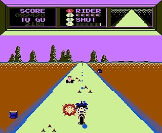 Играли в Mach Rider в детстве? Вспоминаем гонки на мотоцикле для Nintendo