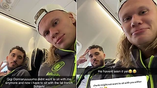 😄 «Доннаруууума больше не хочет сидеть со мной, я вынужден сидеть с жирным французом». Холанд зажигает в соцсетях