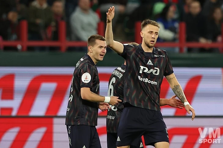 Дмитрий Воробьёв и Егор Погостнов. ФК Локомотив