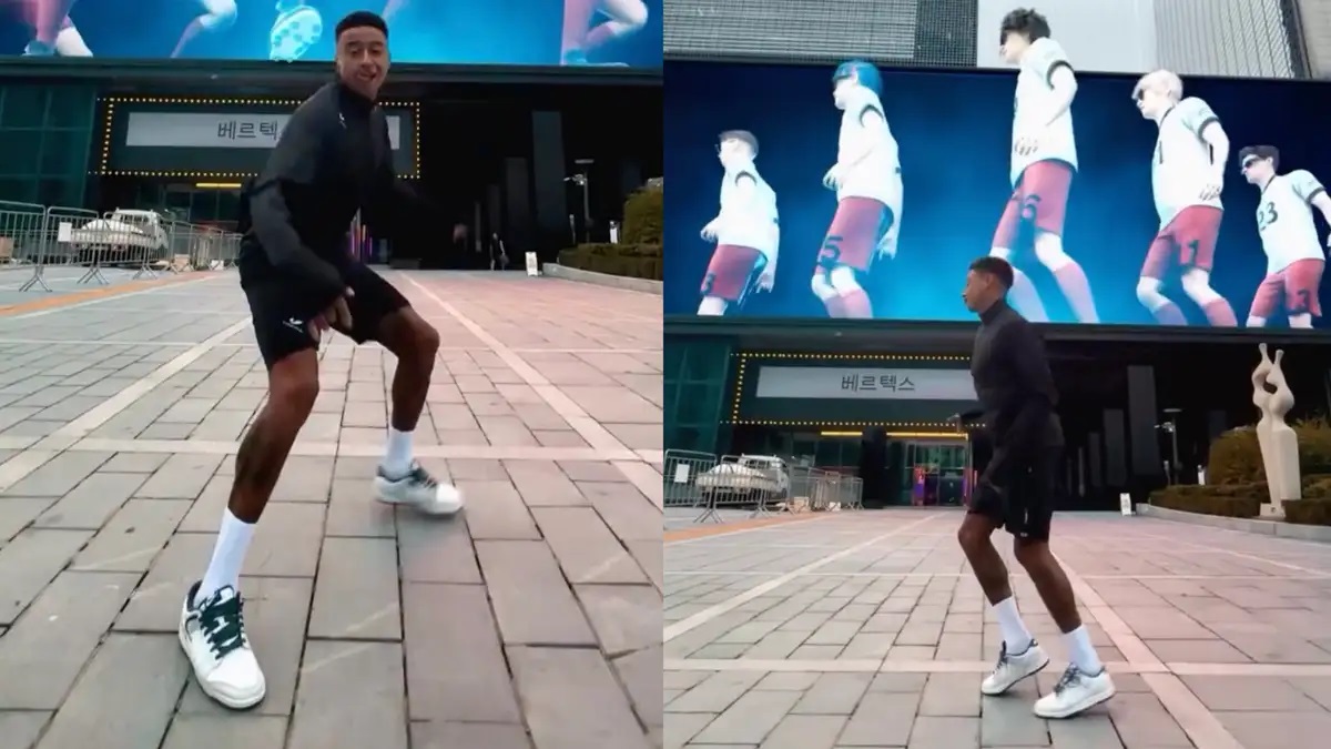 Джесси Лингард покорил Корею своим футболом, а теперь покоряет танцами🕺📹