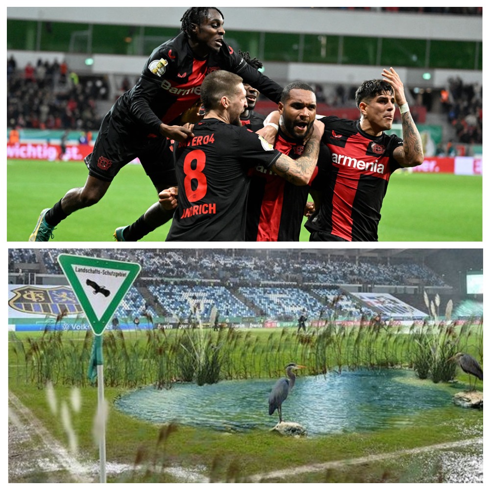 Первая команда Бундеслиги в полуфинале кубка и отмененный матч. Обзор матчей 1/4 Кубка Германии