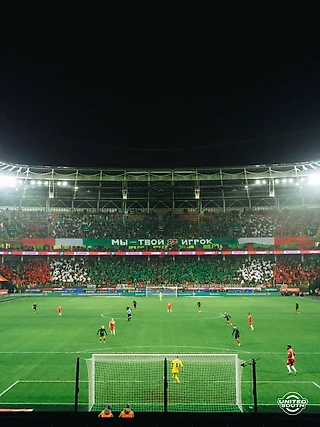 Перфоманс фанатов «Локомотива» на дерби со «Спартаком»