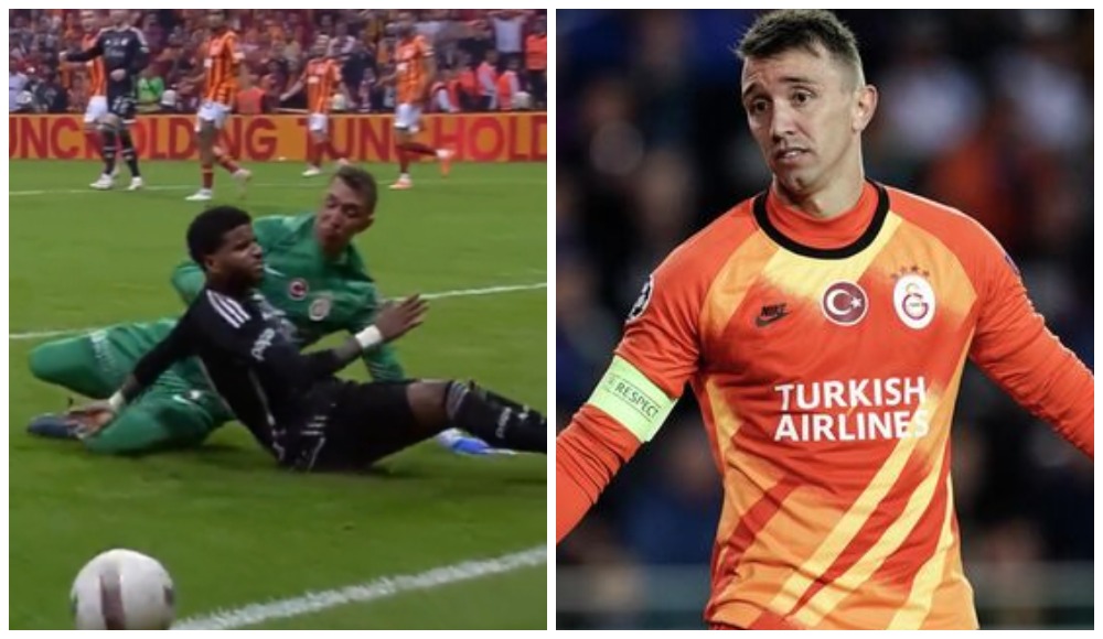 🔥Вратарь «Галатасарая» Муслера совершил спасение года. Однако мяч в нем не участвовал
