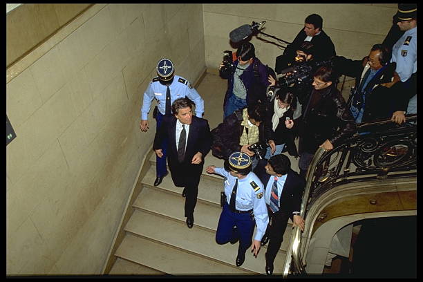 Bernard Tapie au tribunal pour l’affaire du Phocea.