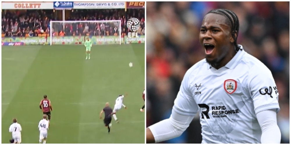 🎥 Безумный гол из третьего дивизиона Англии! Игрок забил со своей половины поля