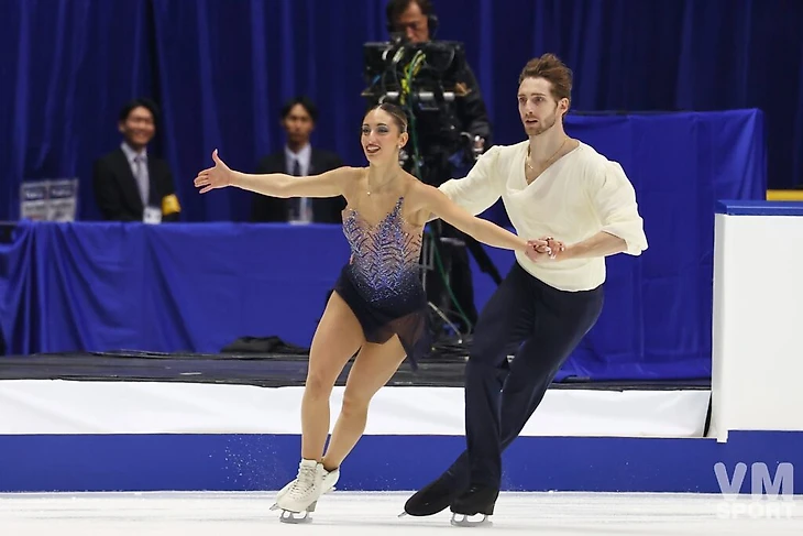 Сара Конти/ Никколо Мачии. Фигурное катание