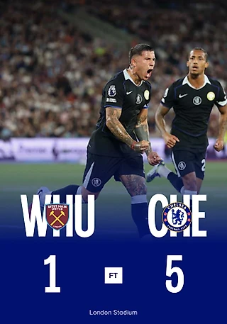 Вест Хем - Челси 1:5. АПЛ. 2 тур. https://t.me/beyond90plus/224