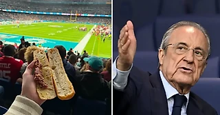 «Бернабеу» захейтили за провальное проведение матча НФЛ: не было воды в кранах, а сэндвичи за 10 евро были почти пустыми 😐🔥