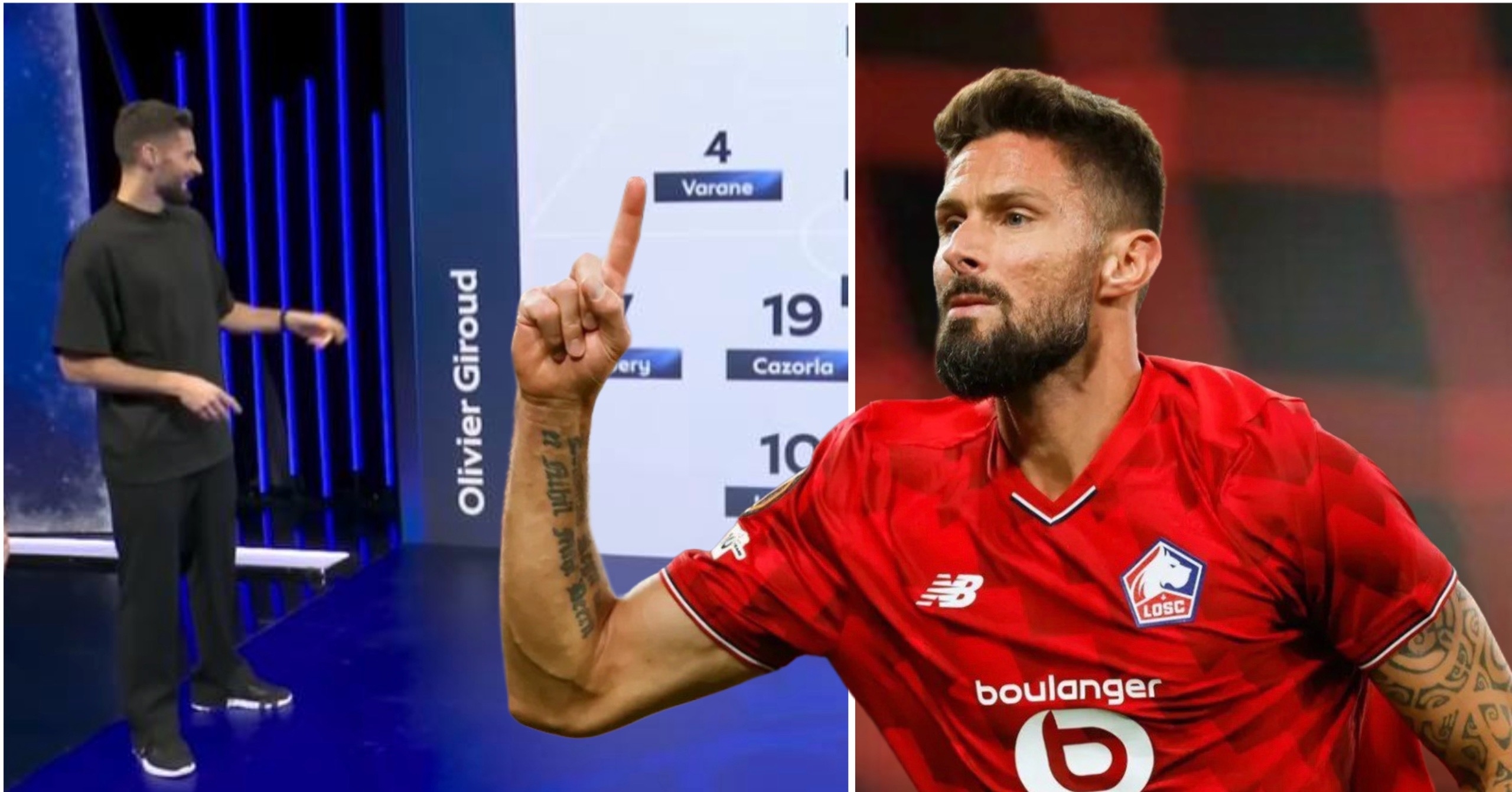 Жиру собрал команду своих лучших партнеров по команде. Выбрал сразу шестерых французов