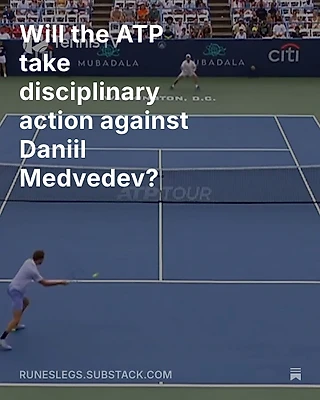 Штраф Даниилу Медведеву