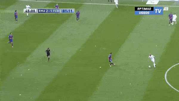 Роберто Карлос и Рауль. |10.04.2005| «Реал Мадрид» - «Барселона»