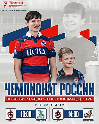 Все решится в Краснодаре! Финальный тур Магнит чемпионата России по регби-7