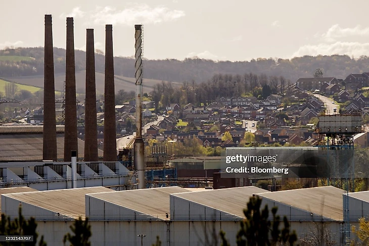 Workers Return To Liberty Steel Group Plant As U.K. PM Johns 'Very Hopeful' Company Can Be Saved