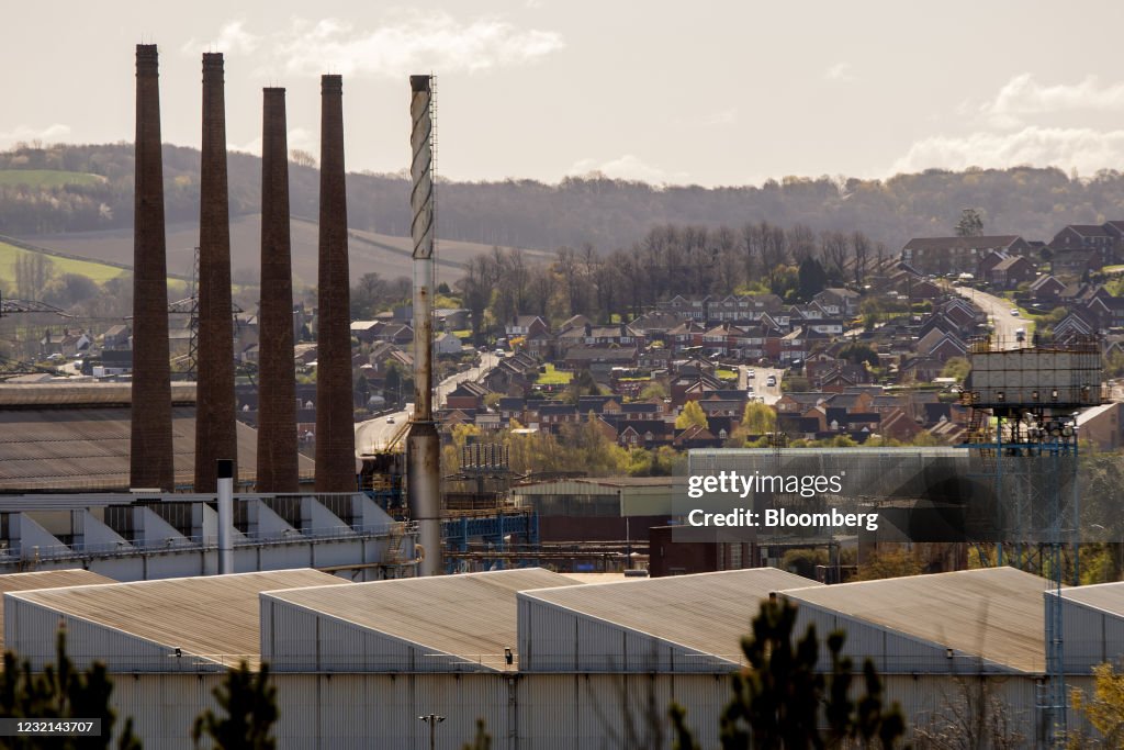 Workers Return To Liberty Steel Group Plant As U.K. PM Johns 'Very Hopeful' Company Can Be Saved