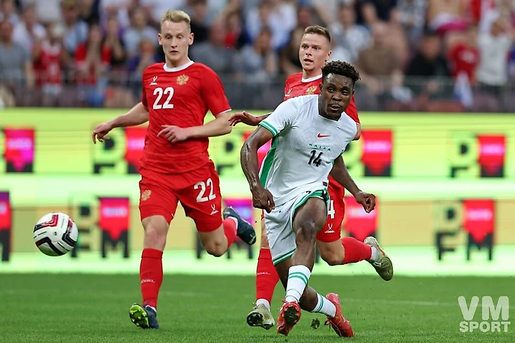 Сборная России-Сборная Нигерии. Футбол