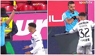 Хавбек «Жил Висенте» получил странное предупреждение – отобрал носилки у медбригады 🤯