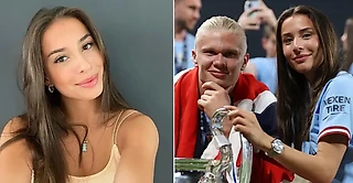 Как Холанд познакомился со своей девушкой Изабель? Знакомы с детства, но встречаться начали после рэп-клипа Эрлинга 😮🔥