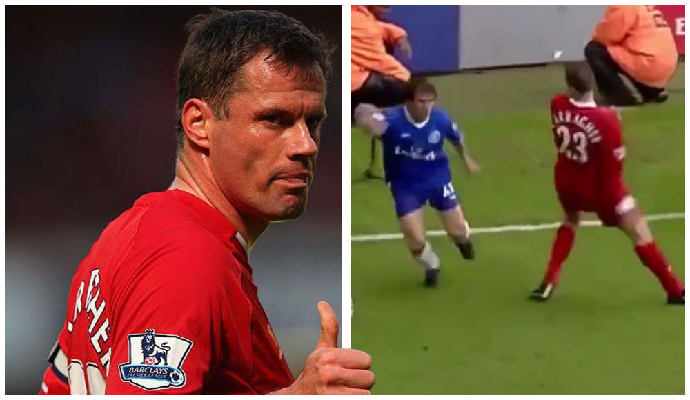 Дзола – страшный сон Каррагера. Посмотрите, как он заставил на поле танцевать легенду «Ливерпуля»