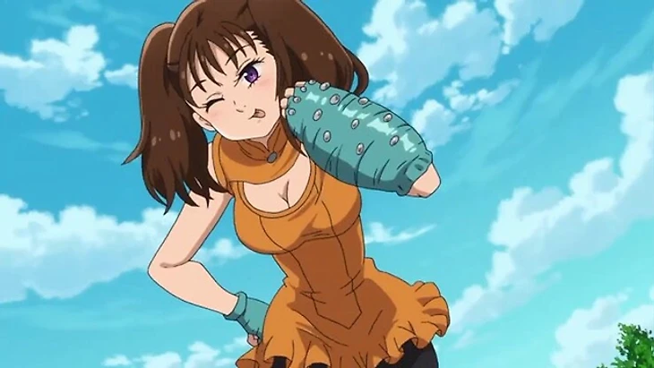 Диане примерно 750 лет,ее рост 915 см Аниме и манга Семь смертных грехов Персонаж Диана 2025 | ВКонтакте