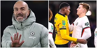 🎥 Делап глупо удалился в матче Кубка лиги и получил от Марески. У «Челси» – уже шестая красная за девять игр