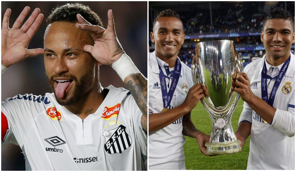 Сантос, Манчестер Юнайтед, Клубы, Каземиро, Сборная Бразилии по футболу, Фламенго, Данило, Неймар