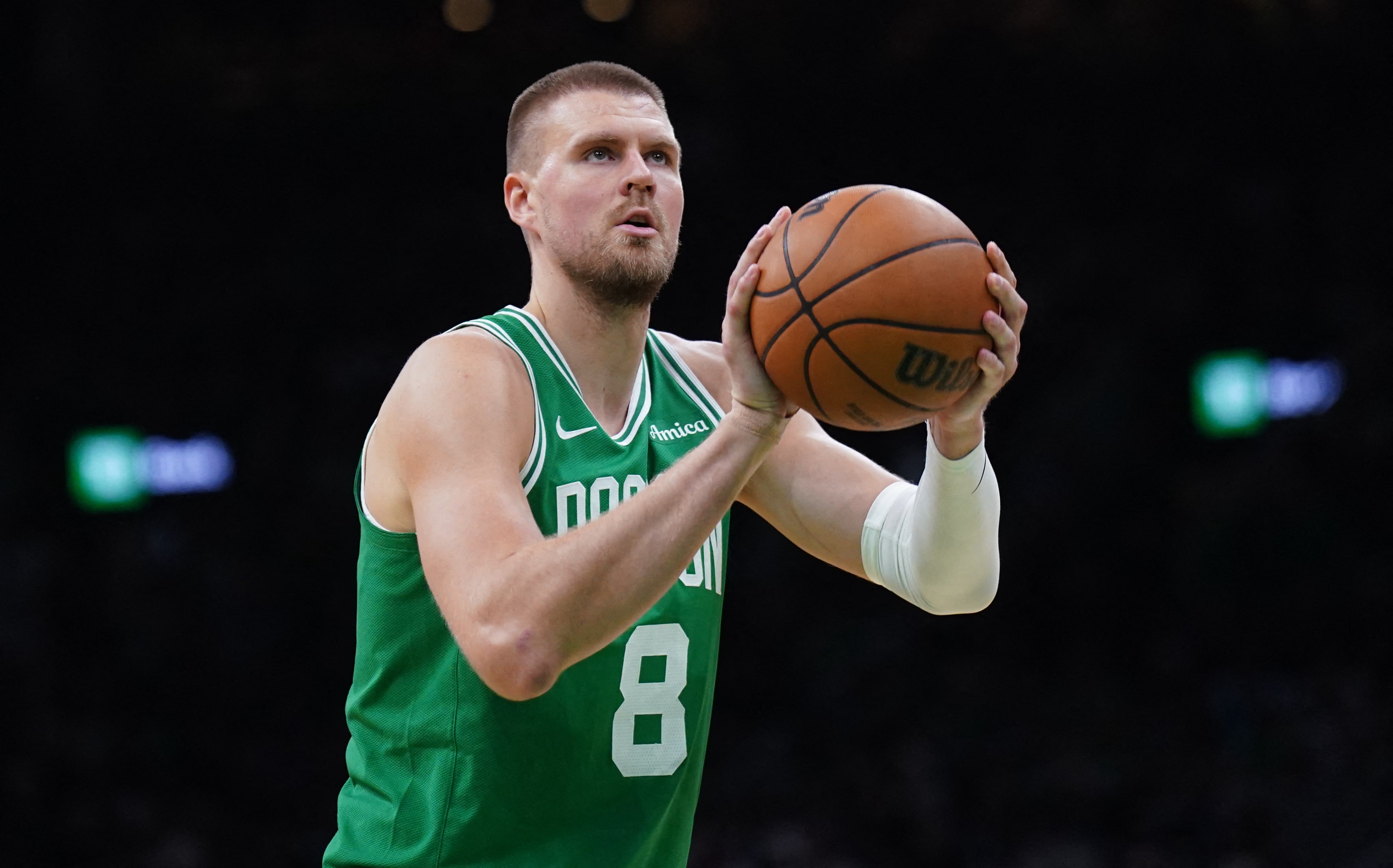 Report: Hawks acquire Celtics' Kristaps Porzingis in 3-team trade | Reuters