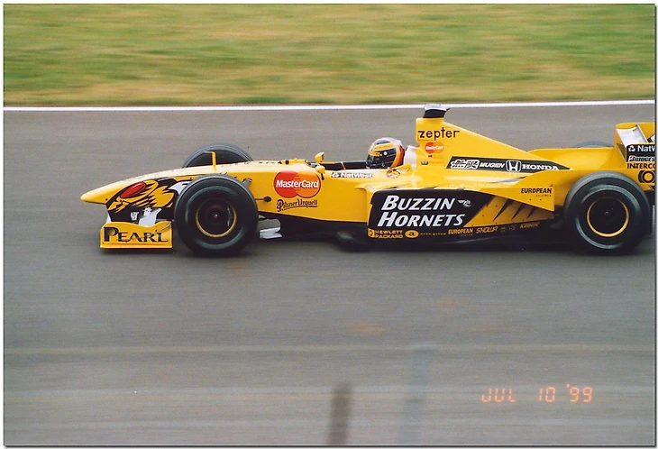 Heinz-Harald Frentzen Jordan Mugen Honda 199 F1. 1999 Brit… | Flickr