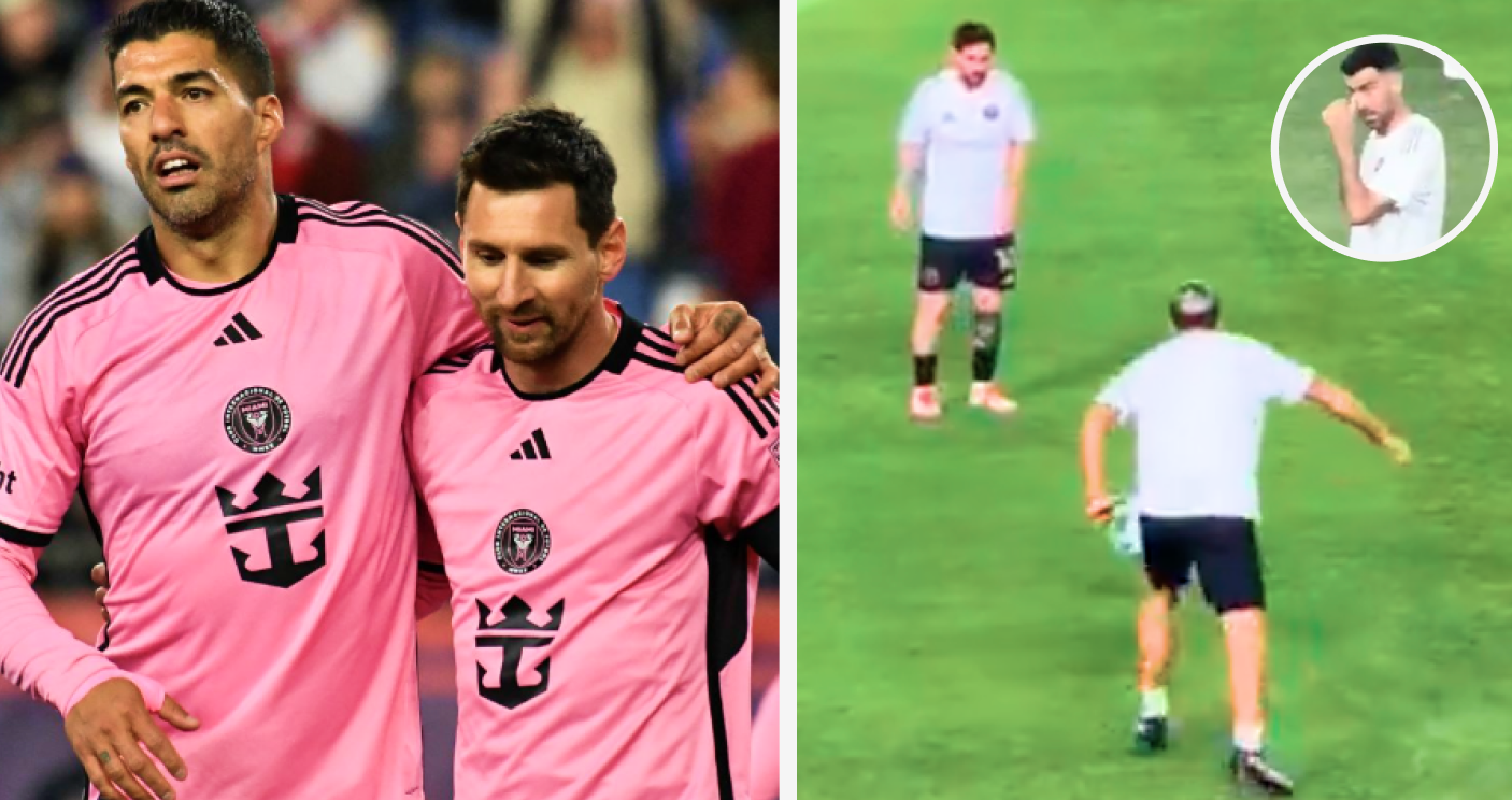 Суареса догнало время. Как же тяжело двигается на фоне Месси, Альбы и Бускетса