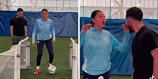 Шерки спокойно справился с челленджем известной ютуберши. Даже не достал руки из карманов!