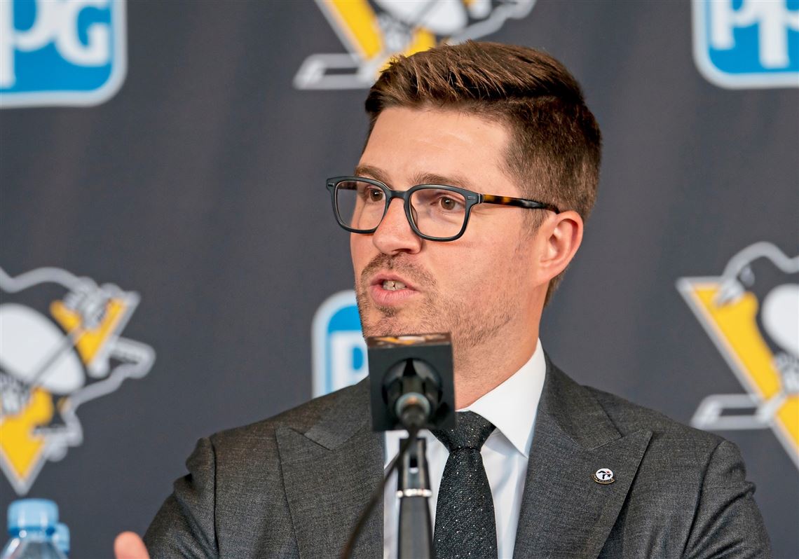 Kyle Dubas balances his excitement for the Penguins' future against their daunting present | Pittsburgh Post-Gazette