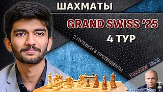 Гранд-швейцарка 2025. 4 тур ⏰ 7 сентября, 13:15 🎤 Шипов, Филимонов ♕ Шахматы