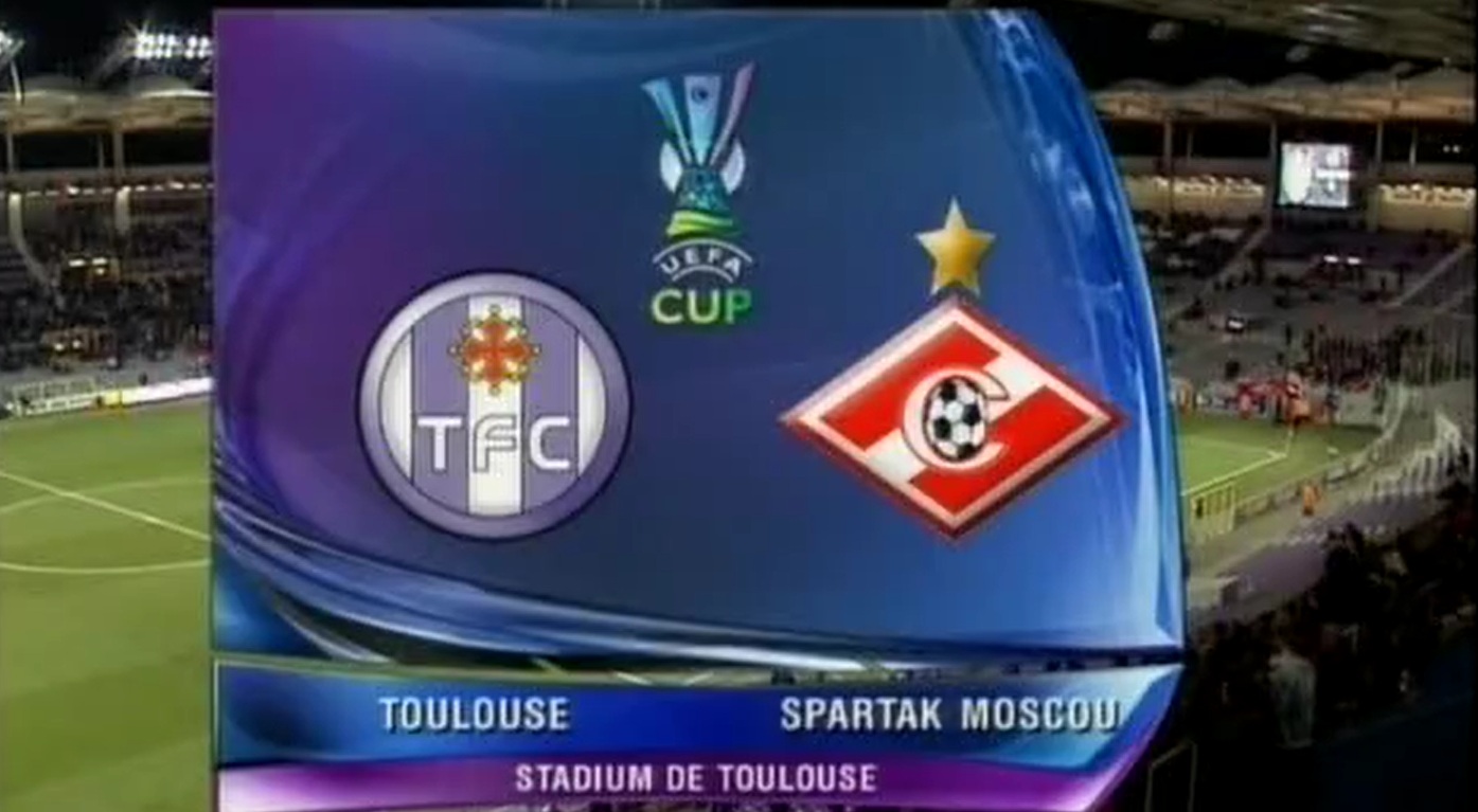 спортивные тесты, Тулуза, премьер-лига Россия, Спартак, ретро, Лига Европы УЕФА