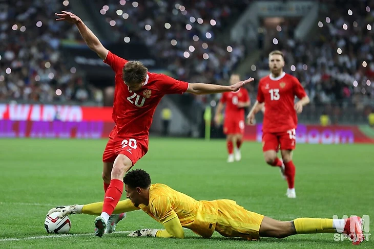 Сборная России-Сборная Нигерии. Футбол